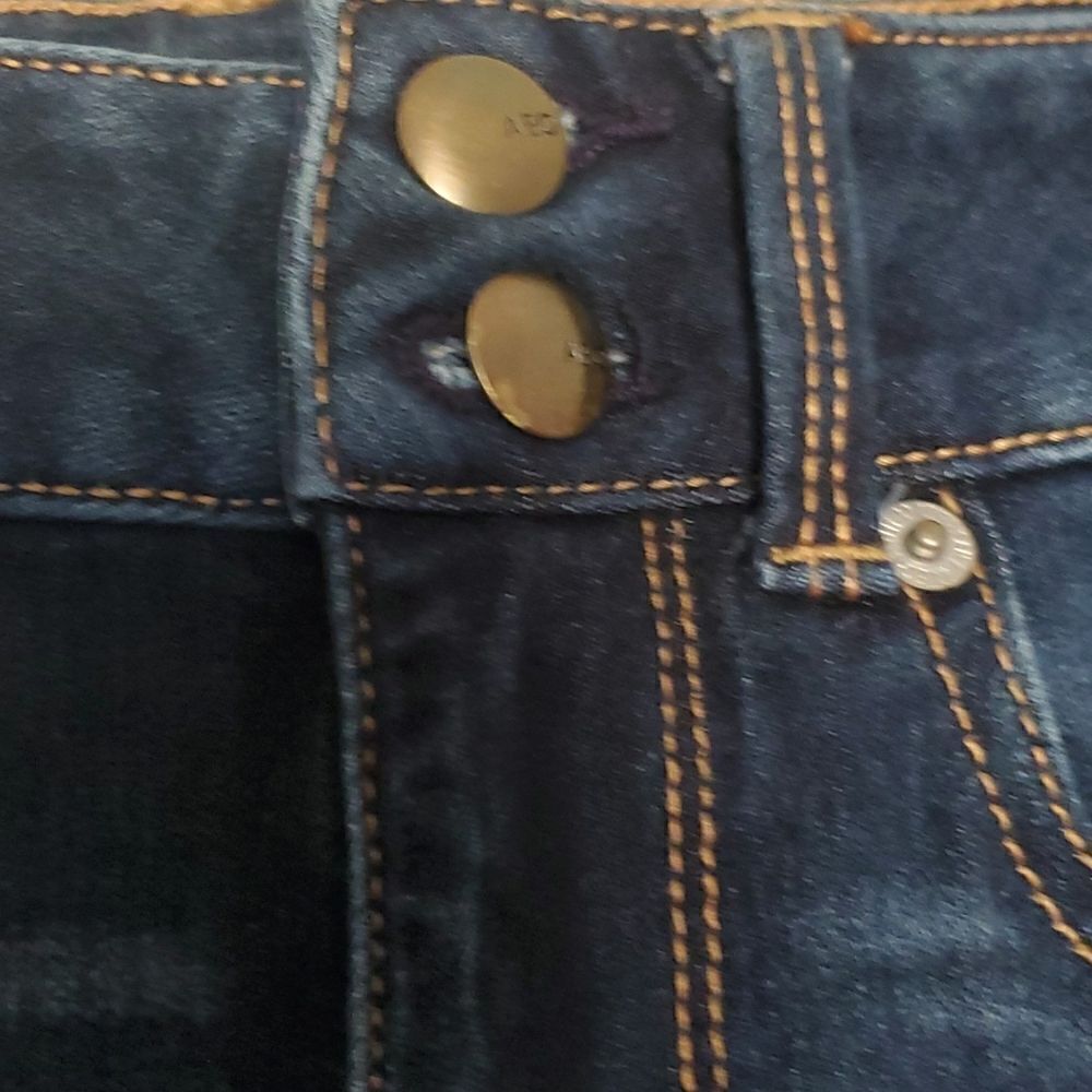American Eagle Outfitters Women's Artist Crop Jeans Size 2 - Picture 5 of 9